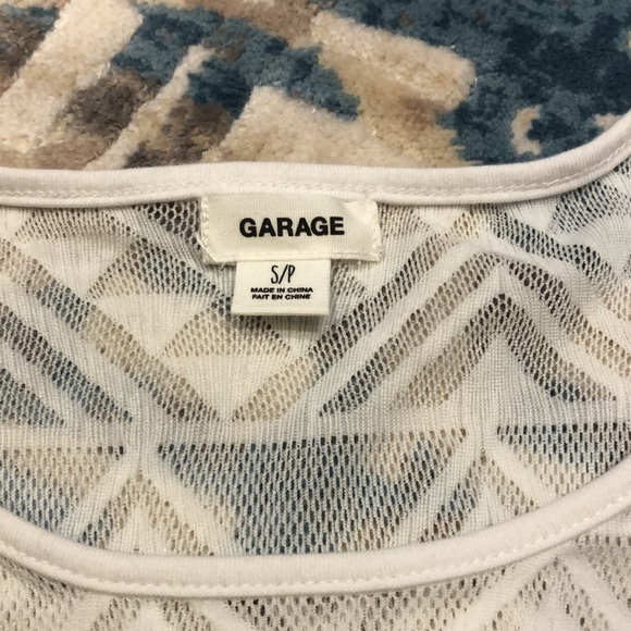 Garage Sleeveless Mesh Top - Picture 3 of 6